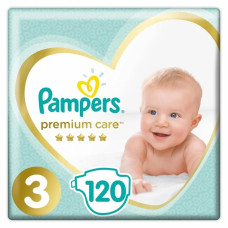 Подгузники Pampers Premium Care 3 (6-10 кг), 120 шт.