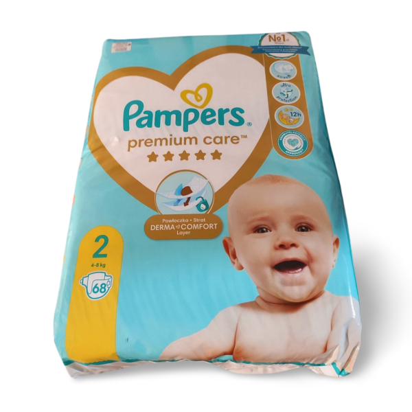 Подгузники Pampers Premium Care 2 (4-8 кг), 68 шт., 8001841104874