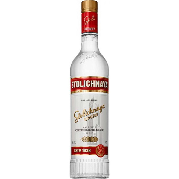 Водка Stolichnaya 0.5 л 40%, 4750021000133