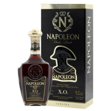 Бренди Украины NAPOLEON Charles Louis Х.O. в коробке 0.5 л 40%