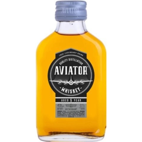 Виски Выдержанный Aviator 0.1 л 40%, 4820136353728