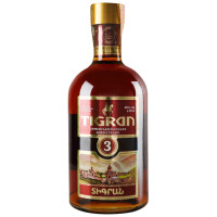 Коньяк Тигран 3 роки витримки 0.5 л