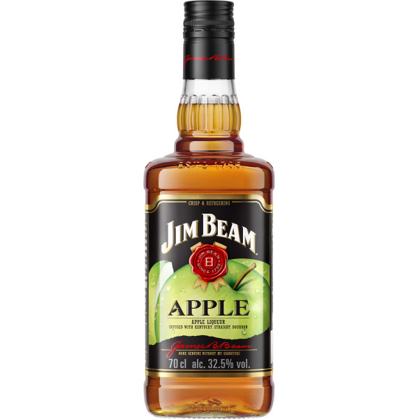 Ликер Jim Beam Apple 4 года выдержки 0.7 л 32.5%, 506004558527_5010278100703_08068602191