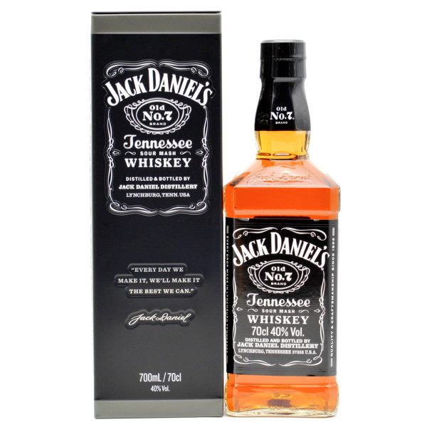 Виски Jack Daniel's 0.7 л в металлической коробке