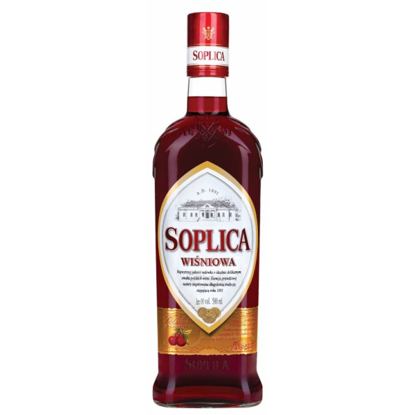 Настойка Soplica Wisniowa Вишня 0.5 л 28%, 5900471025609, Soplica