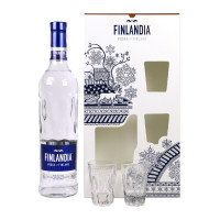 Горілка Finlandia 0.7 л 40% з 2-ма чарками