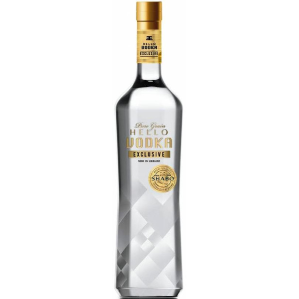 Водка Shabo Hello Vodka Exclusive 0.7 л 40%, 4820070404630,