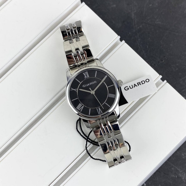 Guardo 012375-1 Silver-Black
