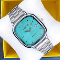 Casio 1072 Silver-Light Blue Rep