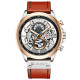 Curren 8380 Silver-Cuprum-Brown, 1008-0226, Curren