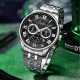 Curren 8427 Silver-Black