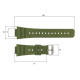 Ремешок для часов Skmei 1628AGWT Army Green-White