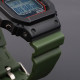 Ремінець для Casio G-Shock DW-5600/6900/G-5600/GW-M5610 Gray Silver