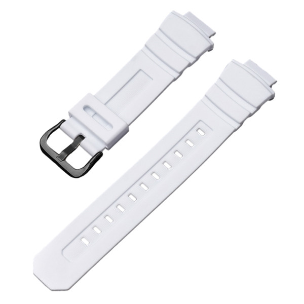 Ремінець для Casio G-Shock AW-282B/590/591/5230, AWG-M100/M101, G-7700/7710 White Black