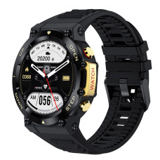 Розумний годинник Modfit Titan Black-Gold 35 мм.
