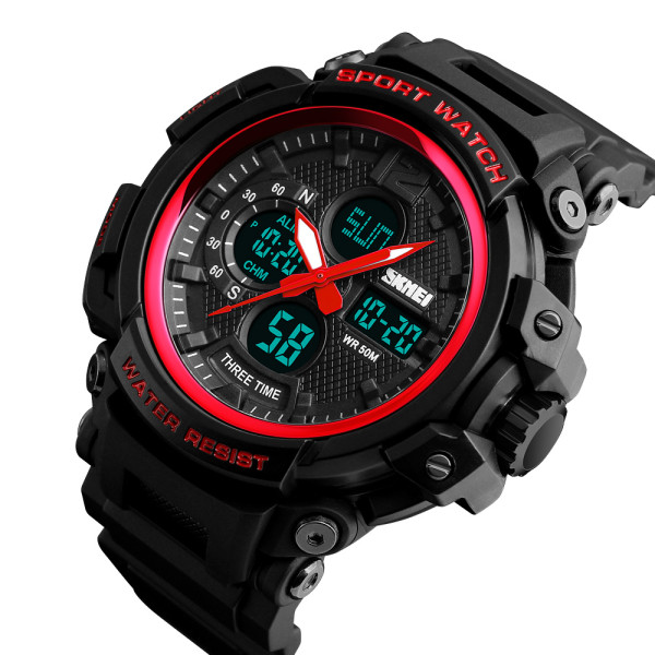 Skmei 1343RD Black-Red