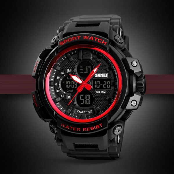 Skmei 1343RD Black-Red
