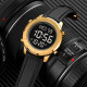 Skmei 1864LGDBK Gold-Black Leather
