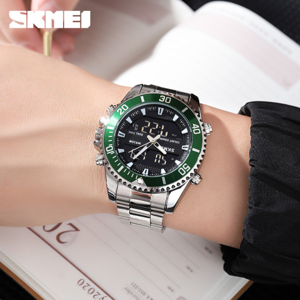 Skmei 1850SIGN Silver-Green