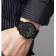 Skmei 1984LGD Gold-leather belt