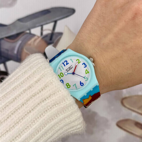Дитячий годинник Better 012 Prince Light Blue-White