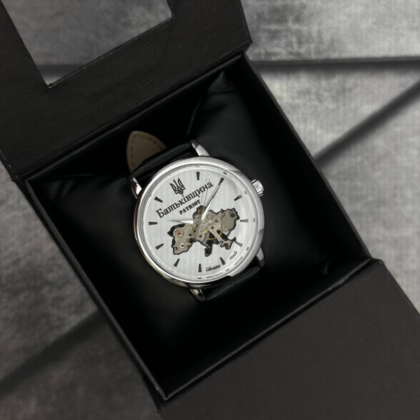 Годинник наручний Patriot 022SISI Mechanic Батьківщина Silver-Silver