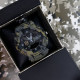 Годинник наручний Patriot 005 Тризуб золото Camo Green Паракордовий ремінець Army Green + Коробка.