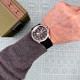 Годинник наручний Awarder Embroidery Silver-Army Green Black Automatic 10ATM