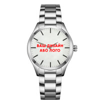 Годинник наручний Awarder 035 Ваше лого Silver-White Metal