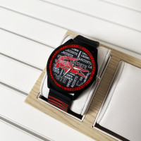 Lacoste Сrocodile Black-Red