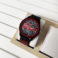 Lacoste Сrocodile Black-Red