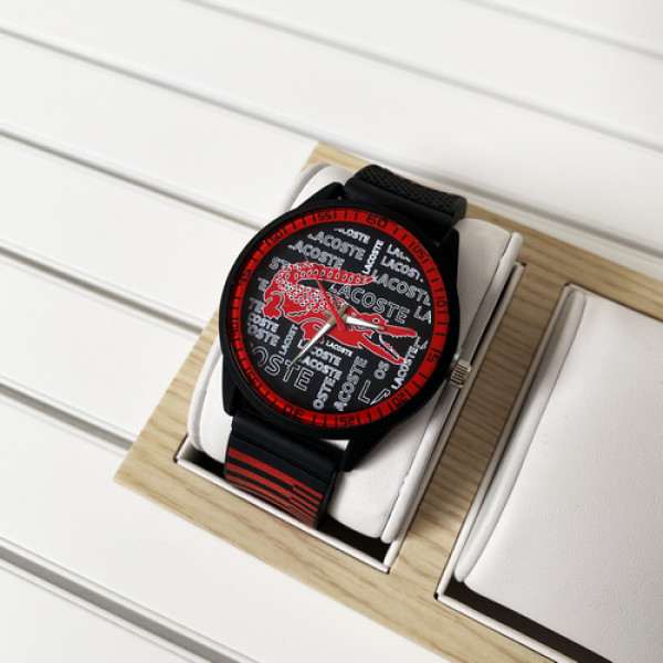 Lacoste Сrocodile Black-Red