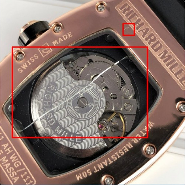 Richard Mille Automatic Gold-Black
