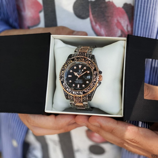 Rolex Submariner Pattern Silver-Cuprum