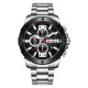 Curren 8336 Silver-Black, 1008-0254, Curren