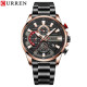 Curren 8415 Black-Gold, 1008-0322, Curren