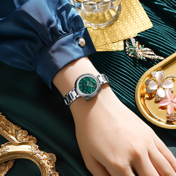Curren 9089 Silver-Green