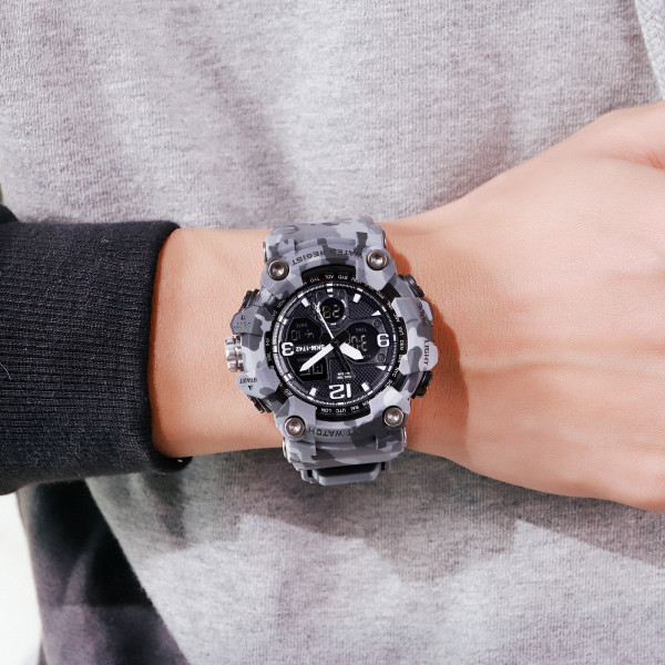Skmei 1742 Gray Military