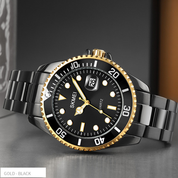 Skmei 1779GDBK Black-Gold, 1080-1014, Skmei