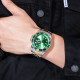 Skmei 1779TGDGN Silver-Gold-Green, 1080-1016, Skmei