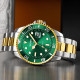 Skmei 1779TGDGN Silver-Gold-Green, 1080-1016, Skmei