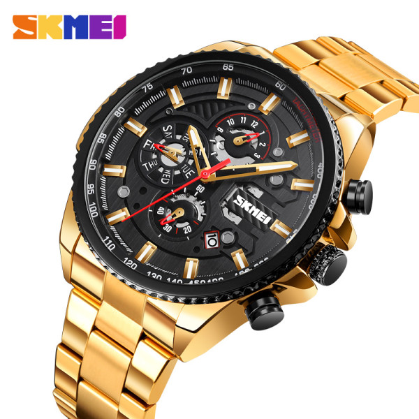 Skmei M023GD Gold