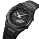 Skmei 1816BKBKWT Black-Black-White