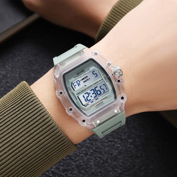 Skmei 2296WTGN White-Green