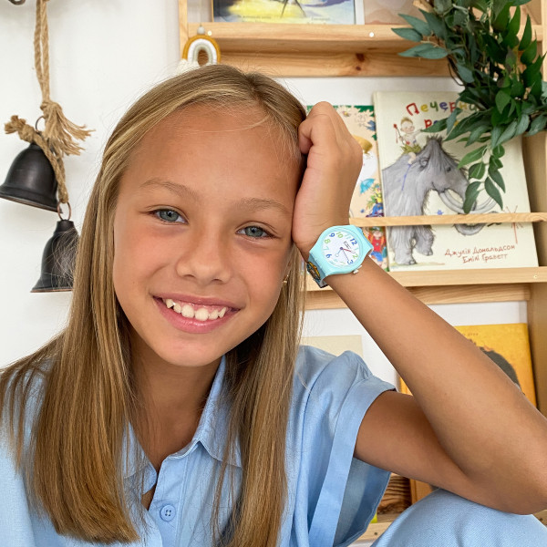 Дитячий годинник Better 012 Chick Light Blue-White