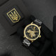 Годинник наручний Patriot 022 Black-Gold Mechanic Metall Не Забуду Дім