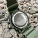 Годинник наручний Patriot 005 Тризуб срібло Army Green + Коробка