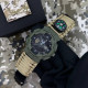 Годинник наручний Patriot 005 Тризуб золото Army Green Паракордовий ремінець Khaki  + Коробка.