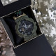 Годинник наручний Patriot 005 Тризуб золото Army Green Паракордовий ремінець Khaki  + Коробка.