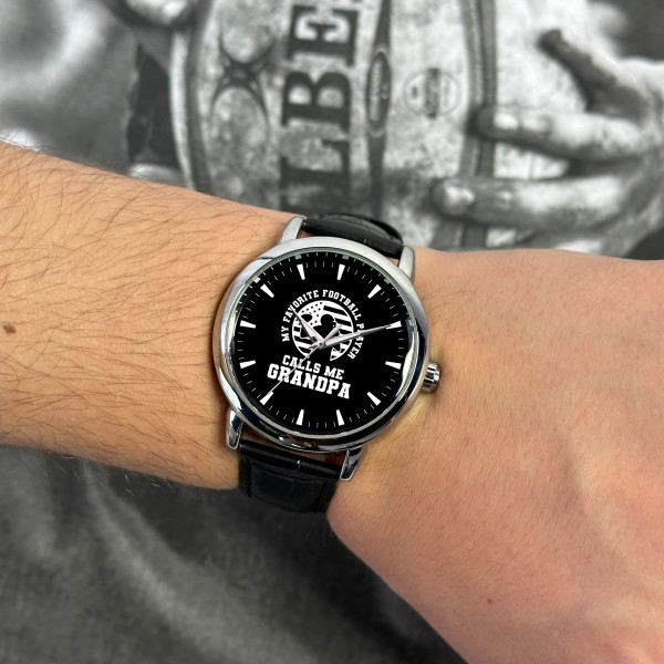Art-Inspired Football Watch Model 220121 - Custom Design